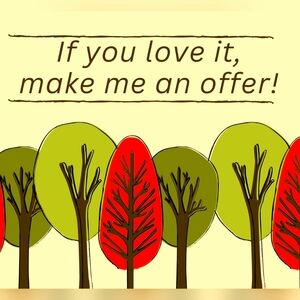 All offers are considered 💛